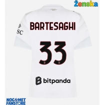 AC Milan Davide Bartesaghi #33 Gostujuci Dres za Ženska 2026-27 Kratak Rukav